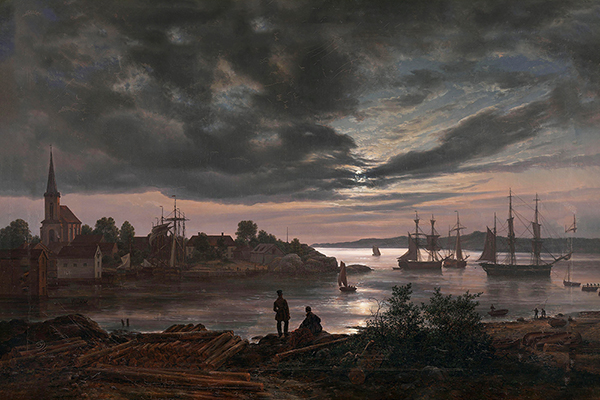 Ларвик на лунна светлина