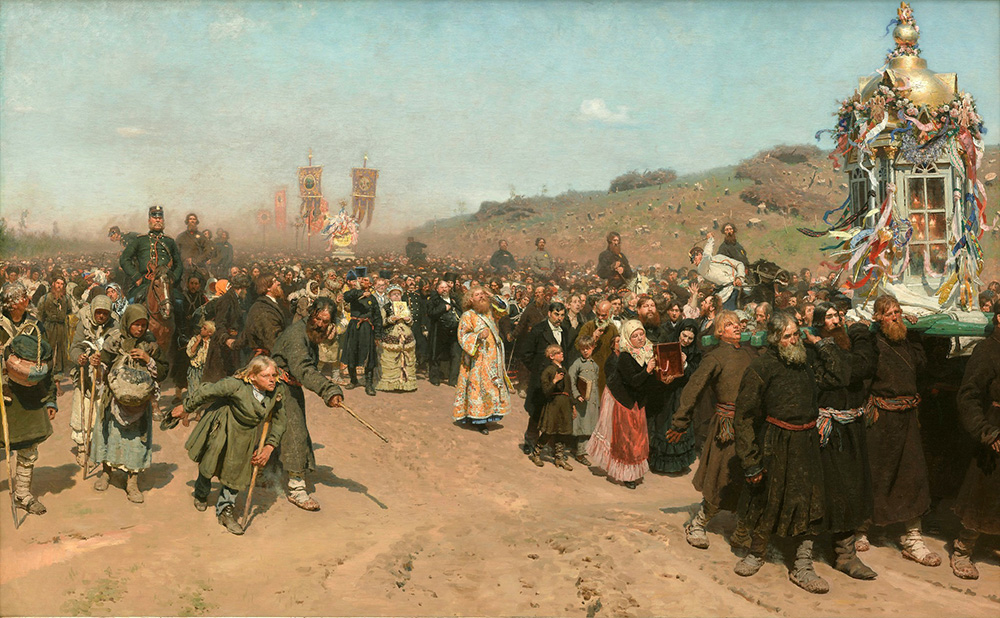 Великденско шествие в област Курск