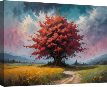 Червено дърво