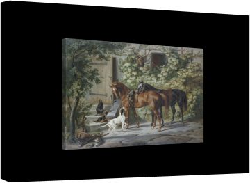 Коне до портата 1843