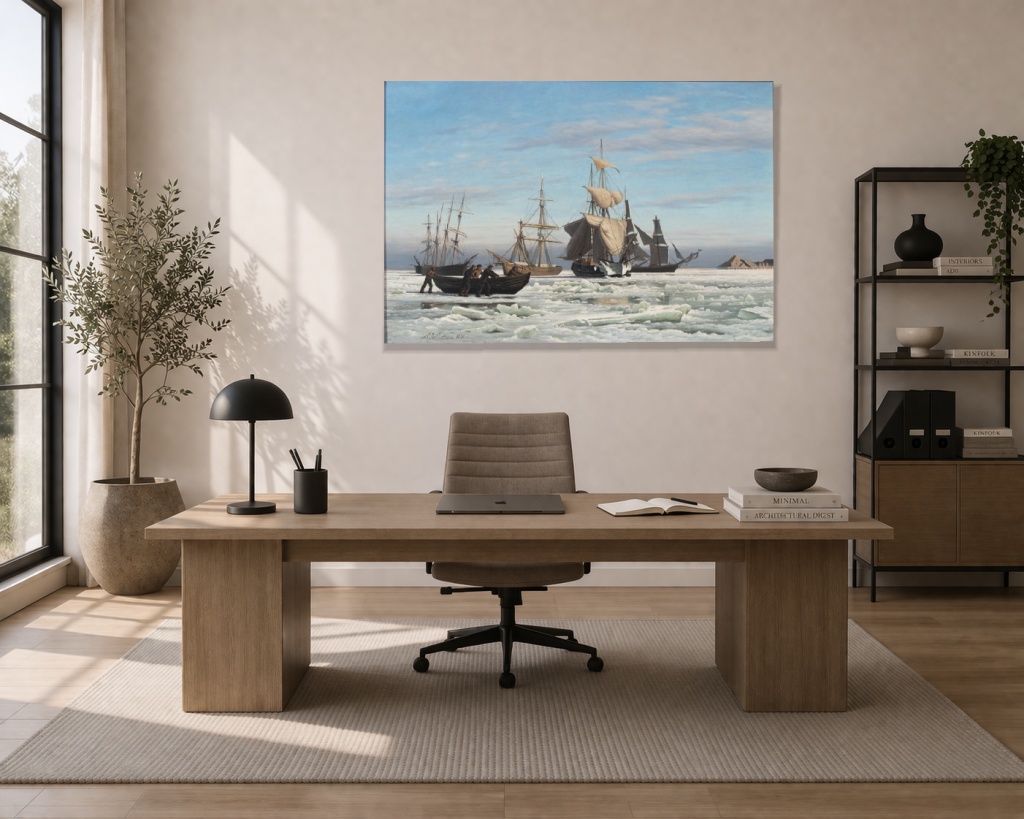 Множество кораби, заседнали в леда - Image 4