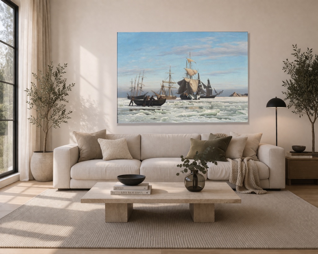 Множество кораби, заседнали в леда - Image 2