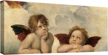 Ангели детайл от Сикстинската мадона