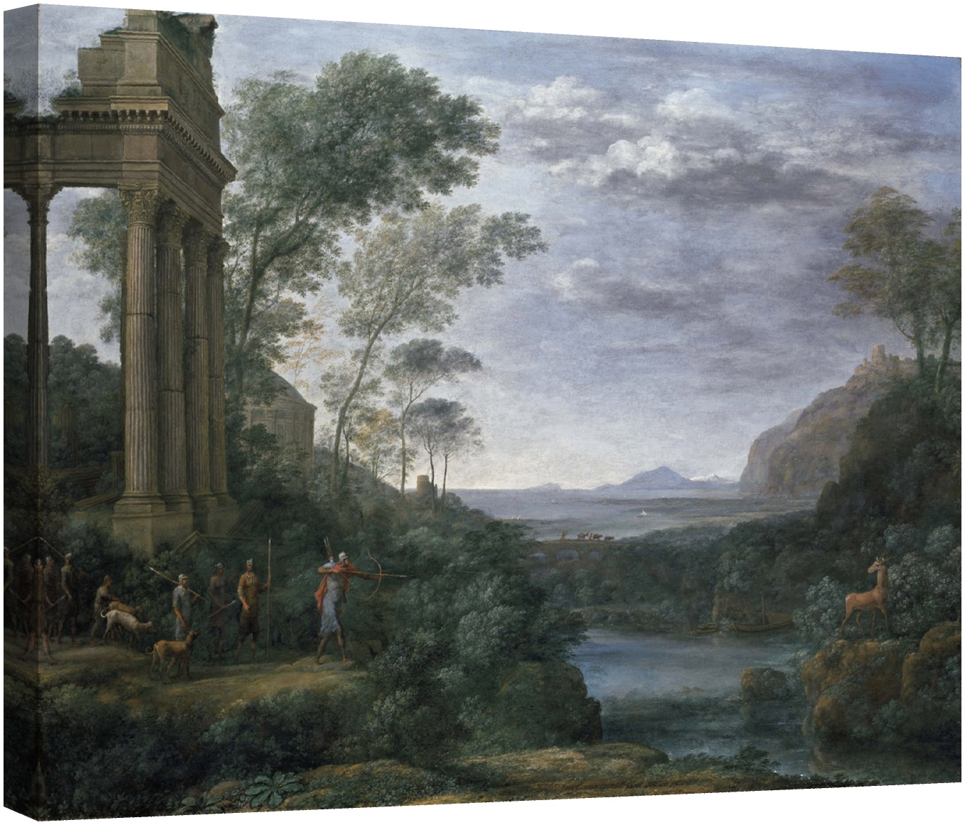 Аскании стрелят по елена на Силвия