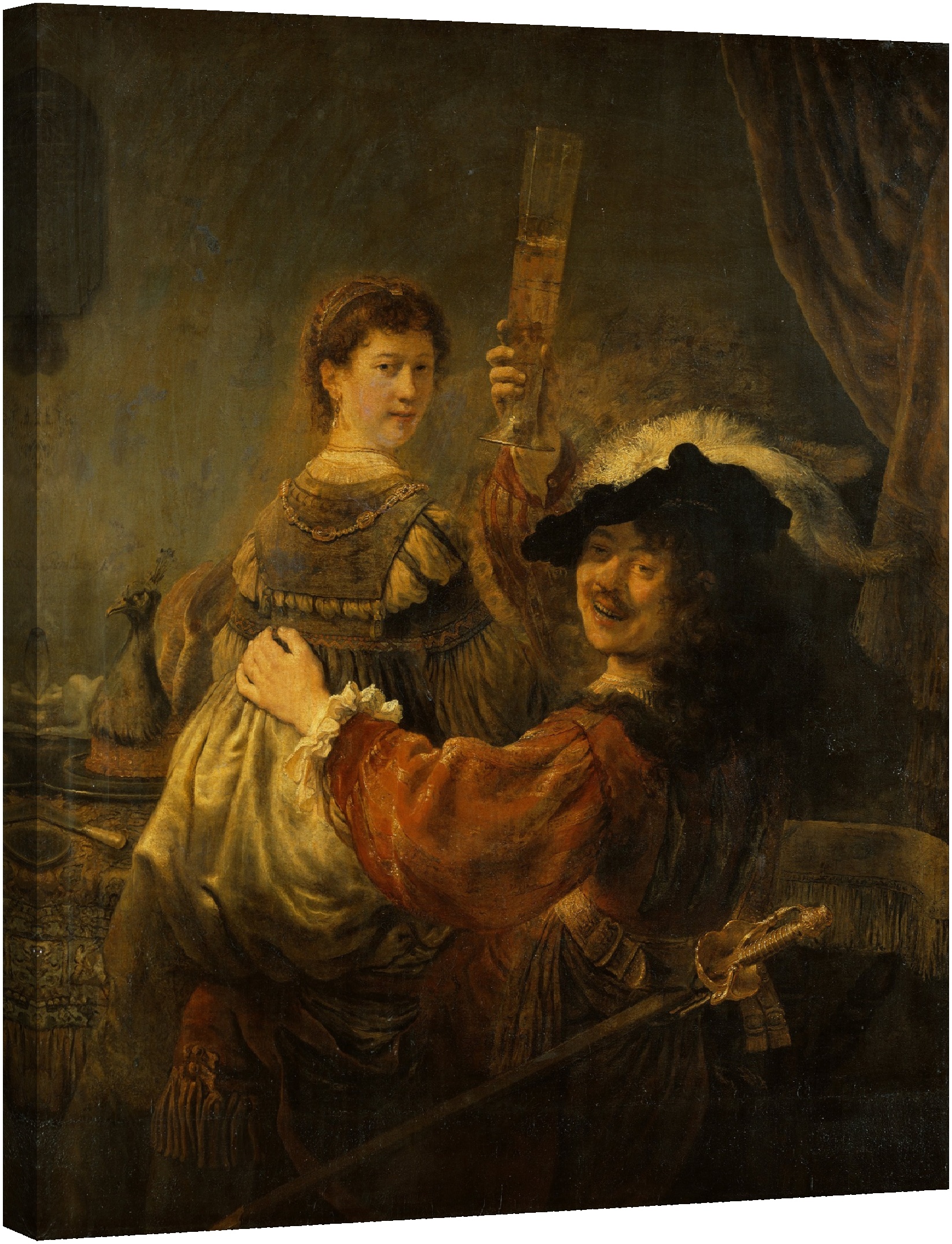 Блудния син в таверната 1635