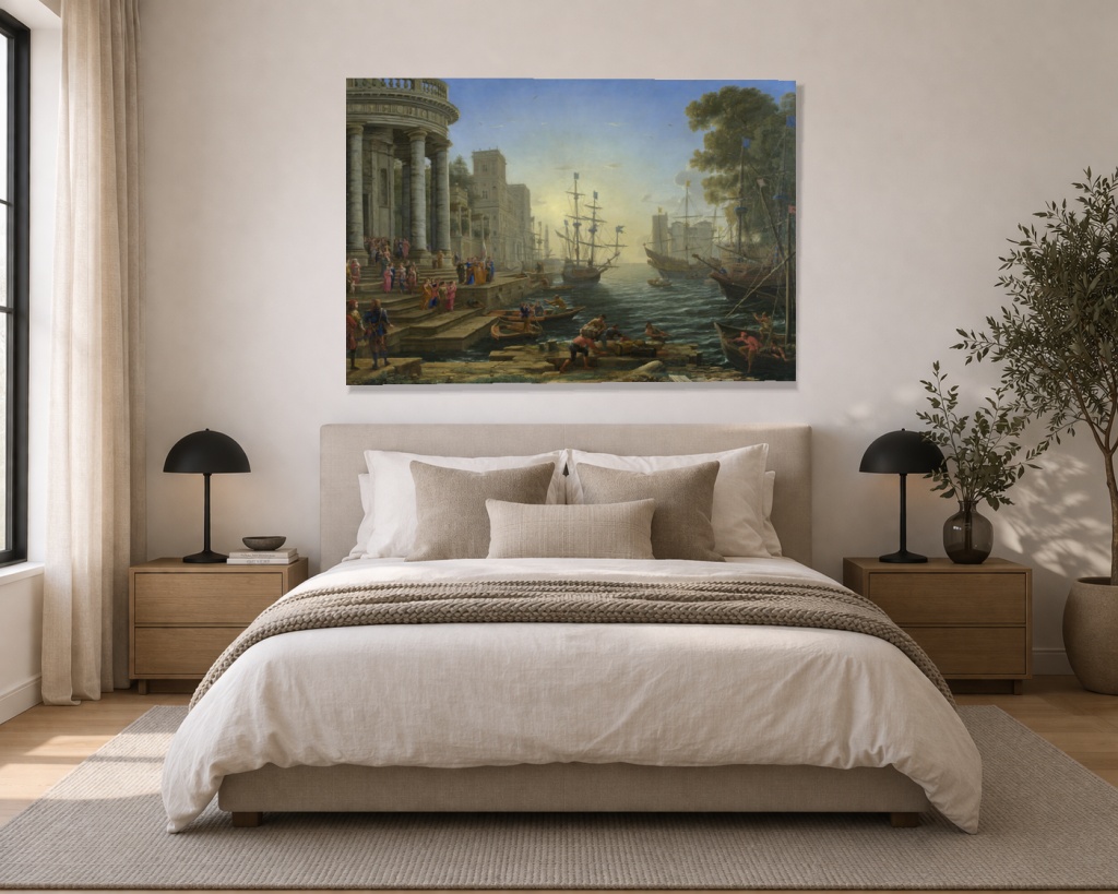 Морско пристанище с качването на Света Урсула - Image 3