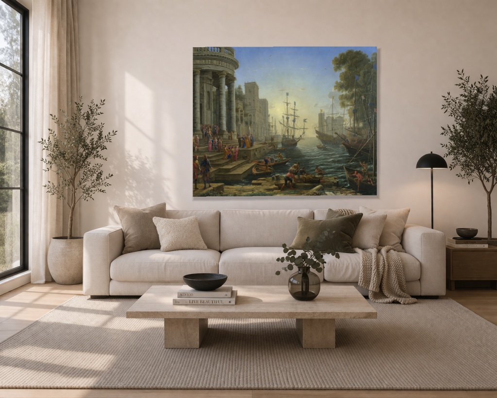 Морско пристанище с качването на Света Урсула - Image 2