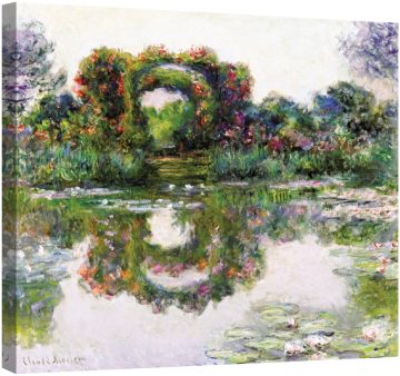 Цъфнала градина в Живерни