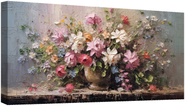 Ваза с диви цветя