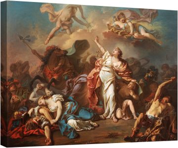 Даяна и Аполон пронизват децата на Ниоба със стрелите си 1772