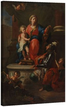 Дева Мария с Исус и Св. Георги