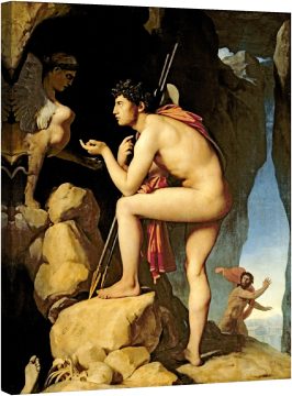 Едип и Сфинксът 1808