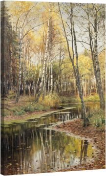 Есен в брезовата гора 1903