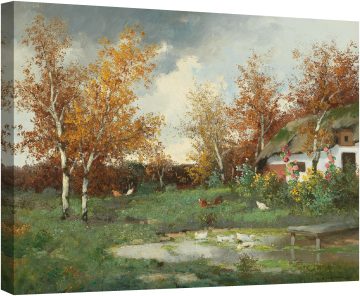 Есен в двора