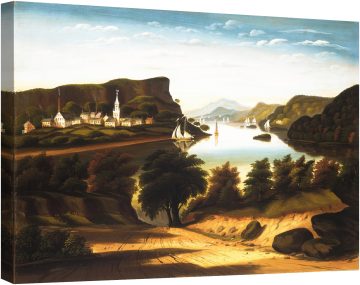 Езерото Джордж и селото Колдуел