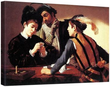 Играчи на карти 1595