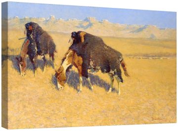 Индианци, симулиращи бивол