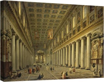 Интериор на Санта Мария Маджоре в Рим