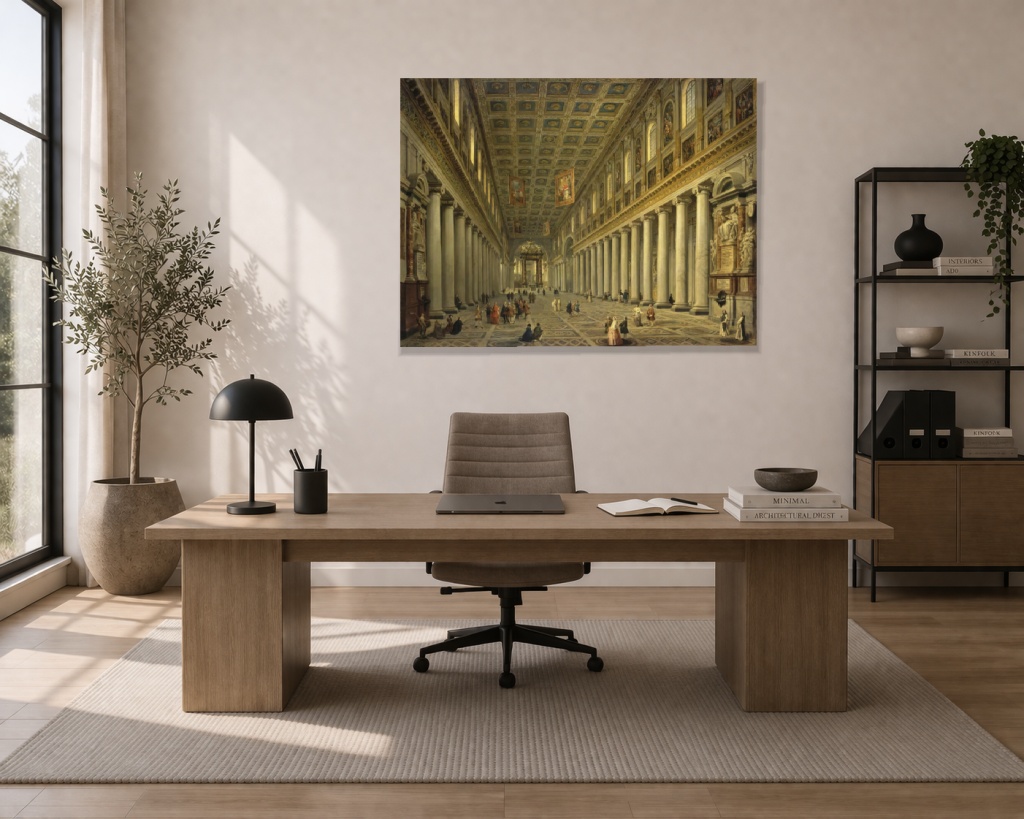 Интериор на Санта Мария Маджоре в Рим - Image 4