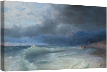 Корабокрушение в бурна сутрин