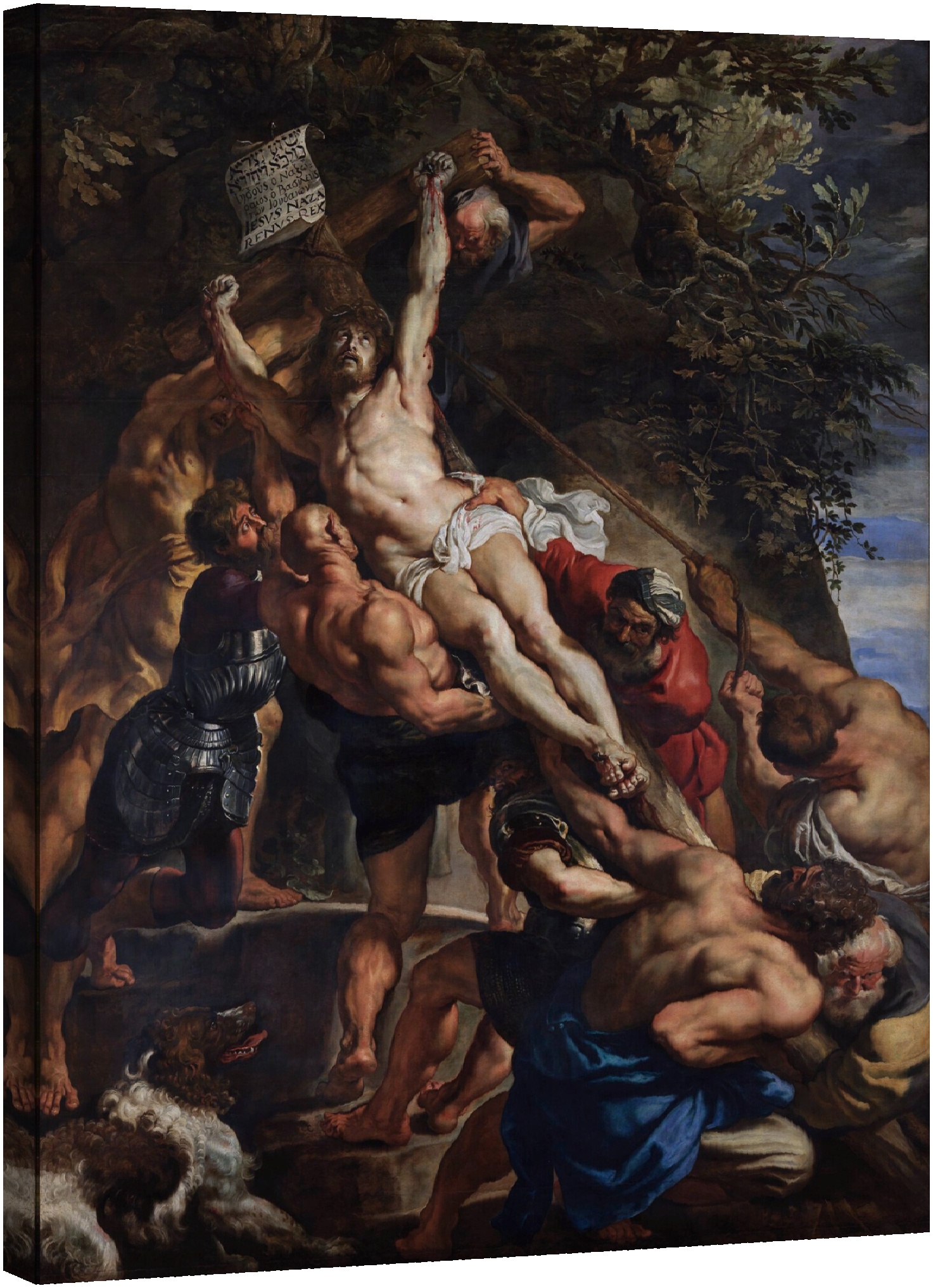 Издигането на Кръста, 1611