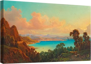 Изглед към Триесткия залив 1859