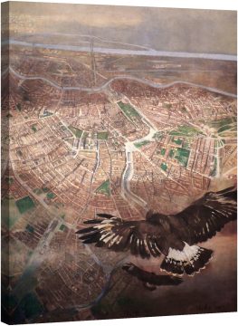 Изглед към Виена, замъка Шонбрун