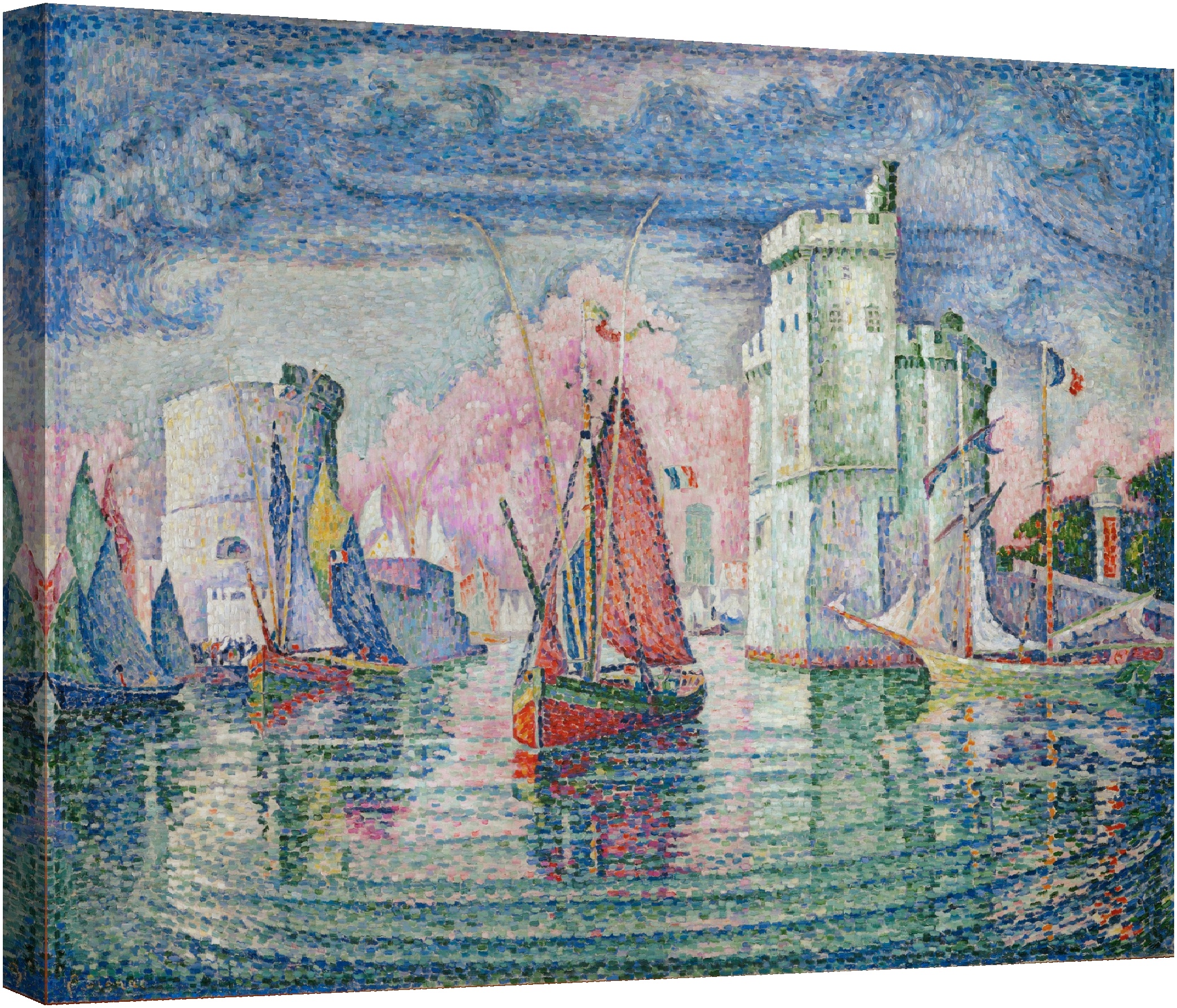Изглед към порта на Марсилия 1921