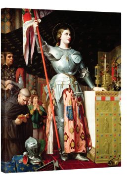 Жана д_Арк при коронацията на Карл VII