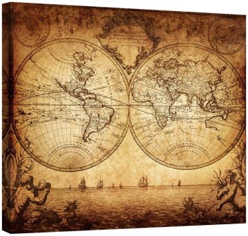 Карта на света 002