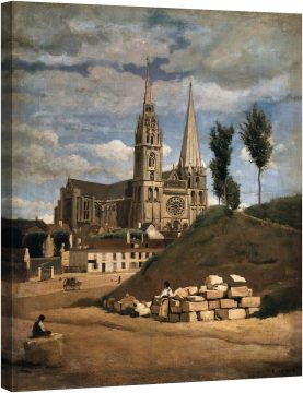 Катедралата на Шартр 1830