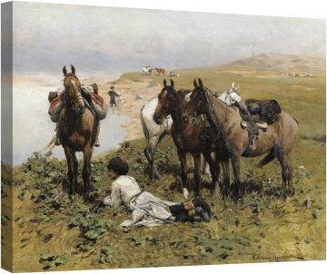 Кавказки ездачи почиват