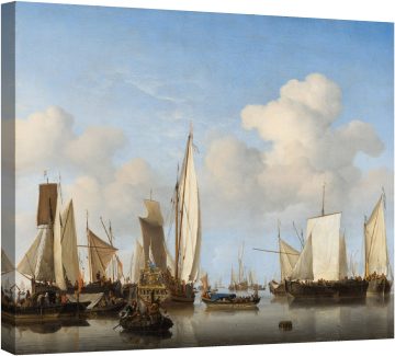 Кораби на рейда 1658