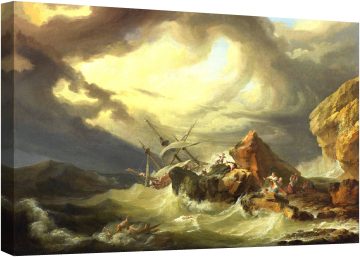 Корабокрушение край скалист бряг