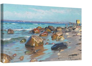 Крайбрежната зона от Алсгард с големи камъни и кей 1919