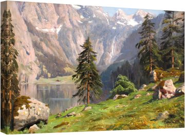 Летният ден в Оберзее близо до Кьонигзее 1914