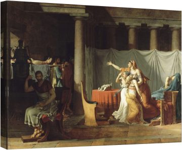 Ликторите носят на Брут телата на синовете му 1789
