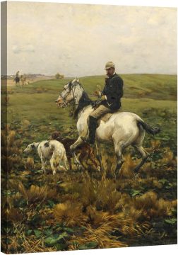 Ловец с хрътки