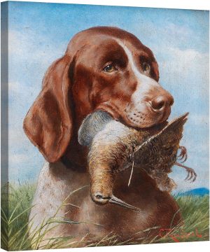 Ловно куче с дивеч