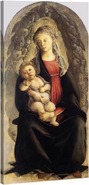 Мадоната в слава и серафими