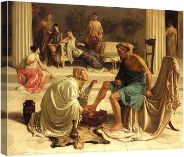 Майката на Улис, която разпознава сина си