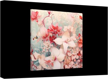 Червени цветя