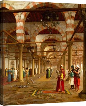 Молитва в джамията, 1871