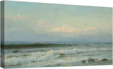 Морски пейзаж с планини 22