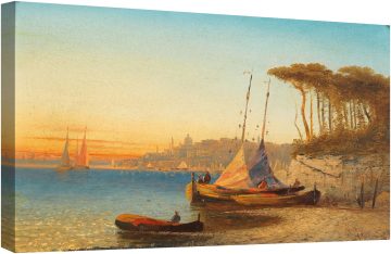 Мотив на залива Искя край Неапол