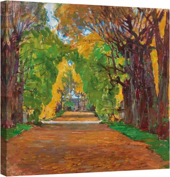 Мотив от парка на замъка в Йевисовице