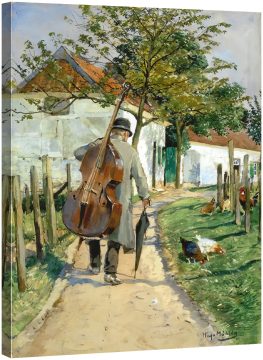 Музикант по пътя за дома си