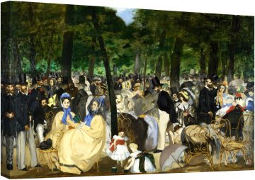 Музика в Тюилери, 1862