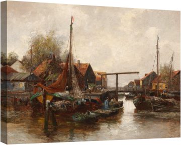 На пристанището