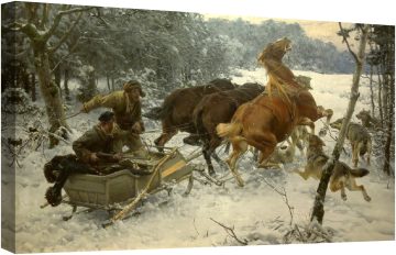 Нападение на вълци 1890